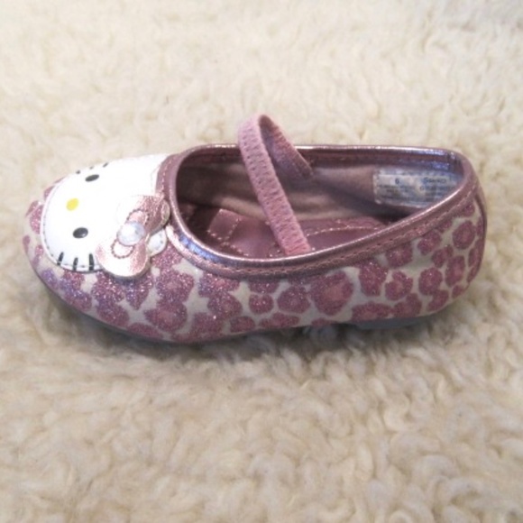 Hello Kitty Mary Jane Toddler Ballet Flats By Sanrio - Picture 3 of 7